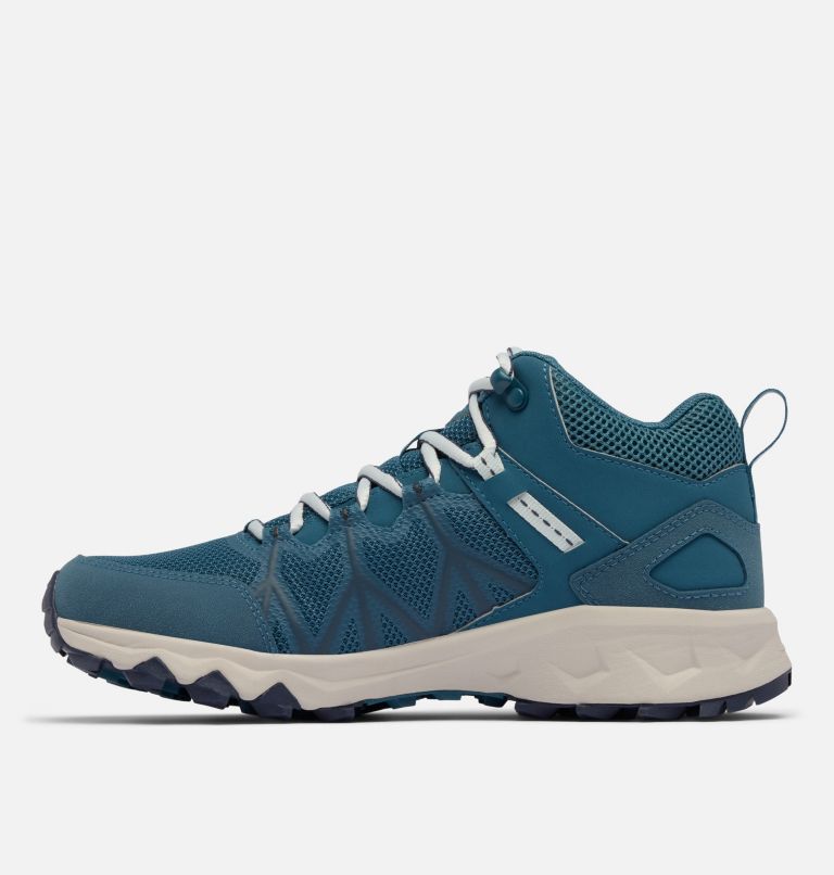 Women's Peakfreak II Mid Outdry Hiking Shoe, Color: Blue Heron, Skylight, image 6