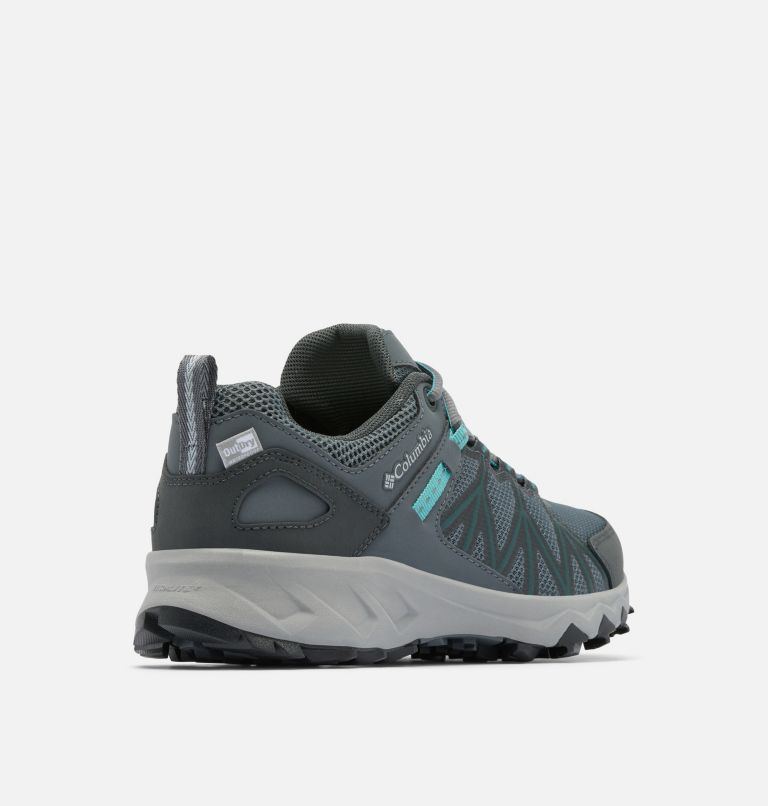 Women's Peakfreak II Outdry Hiking Shoe, Color: Graphite, Teal, image 9