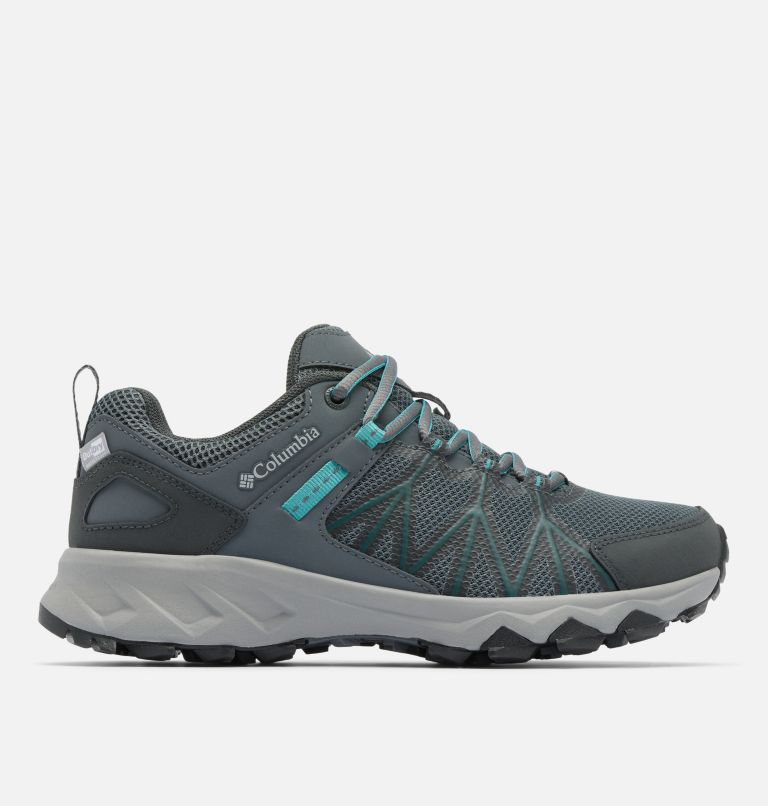 Women's Peakfreak II Outdry Hiking Shoe, Color: Graphite, Teal, image 1