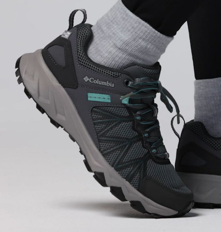 Women's Peakfreak II Outdry Hiking Shoe, Color: Graphite, Teal