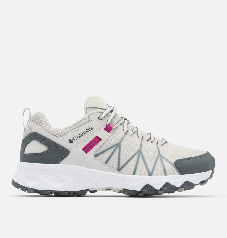 Scarpe da hiking Peakfreak II Outdry da donna, Color: Moonstone, Wild Fuchsia, image 1