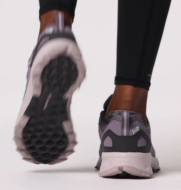 Zapatillas de senderismo Peakfreak II Outdry para mujer, Color: Granite Purple, Vapor