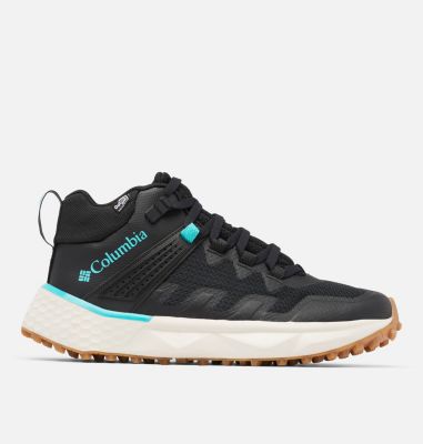 FACET 75 MID OUTDRY, Color: Black, Bright Aqua, image 1