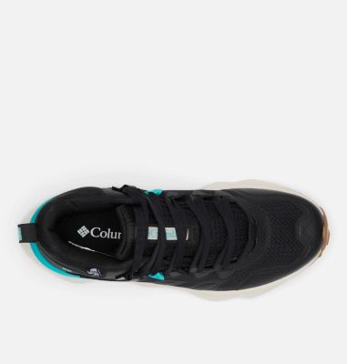 Women's Facet 75 II Mid Outdry Hiking Shoe, Color: Black, Bright Aqua, image 11