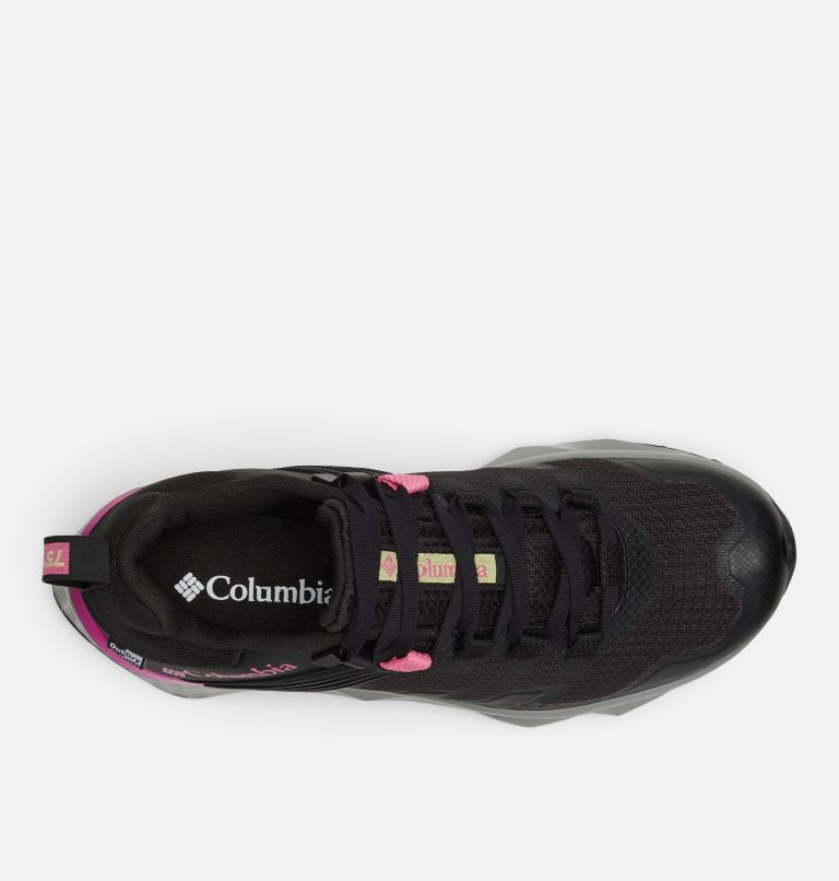 Women's Facet 75 II Outdry Hiking Shoe, Color: Black, Wild Geranium, image 3