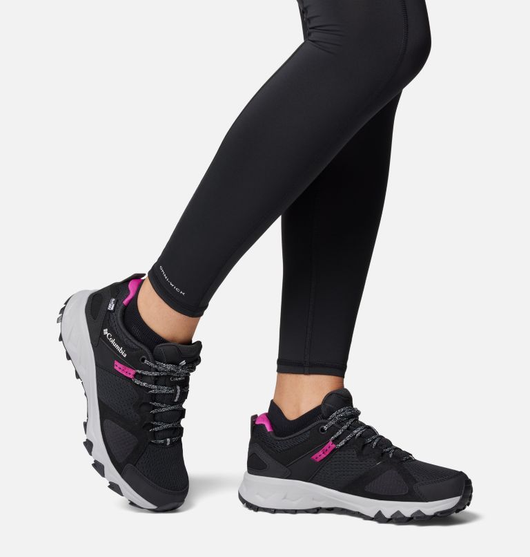 Women's Peakfreak Hera II OutDry Hiking Shoe, Color: Black, Wild Fuchsia, image 10