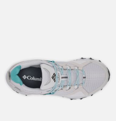 Women's Peakfreak Hera OutDry Shoe, Color: Cumulus Grey, Teal, image 8