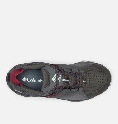 Women's Peakfreak Hera II OutDry Hiking Shoe, Color: Dark Grey, Deep Madeira, image 4