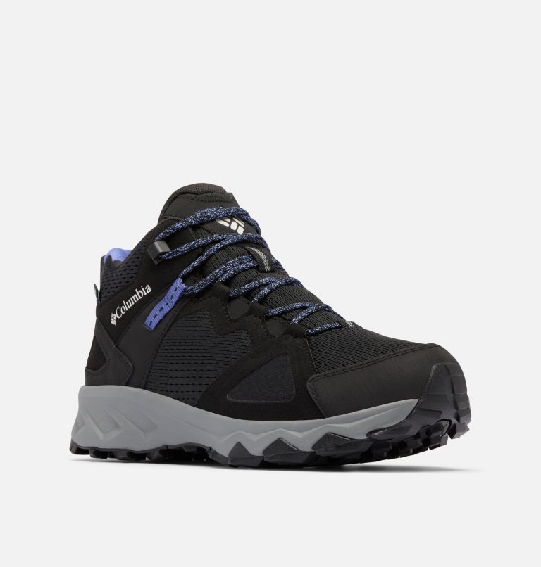 Women's Peakfreak Hera II Mid OutDry Hiking Shoe, Color: Black, African Violet, image 2