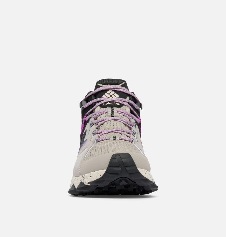 Women's Peakfreak Hera II Mid OutDry Hiking Shoe, Color: Flint Grey, Berry Patch, image 8