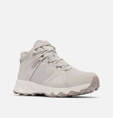 Women's Peakfreak Hera II Mid OutDry Hiking Shoe, Color: Moonstone, Soft Taupe, image 11