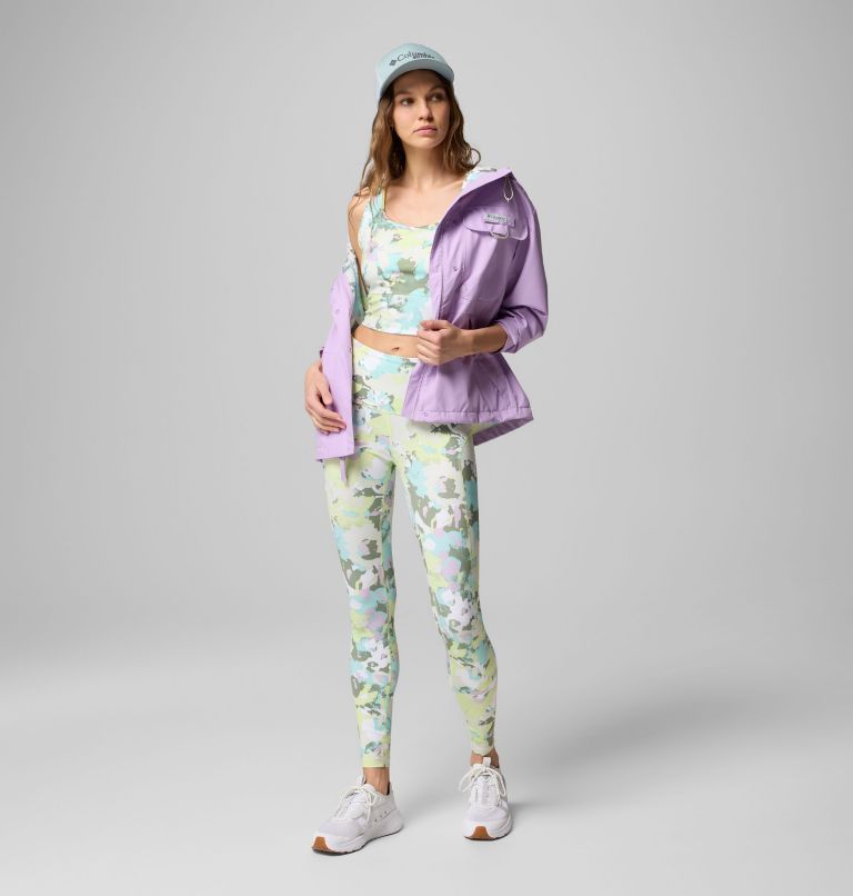 Women's PFG Open Water Rain Jacket, Color: Hydrangea, image 10
