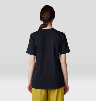 Women's MHW Logo Short Sleeve, Color: Black, image 14