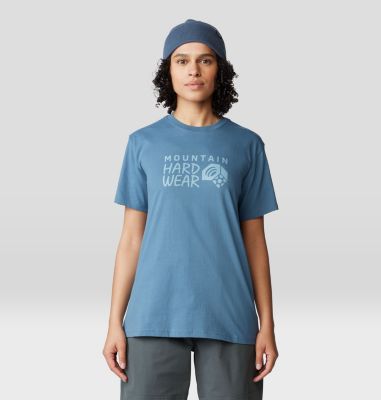 Women's MHW Logo Short Sleeve, Color: Adriatic Blue, image 9