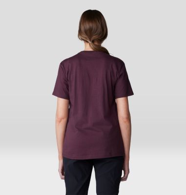 Women's MHW Logo Short Sleeve, Color: Blackberry, image 18