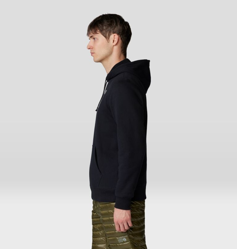 Men's MHW Logo PO Hoody, Color: Black, image 3