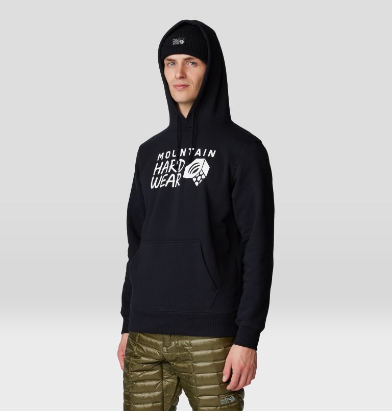Men's MHW Logo PO Hoody, Color: Black, image 6