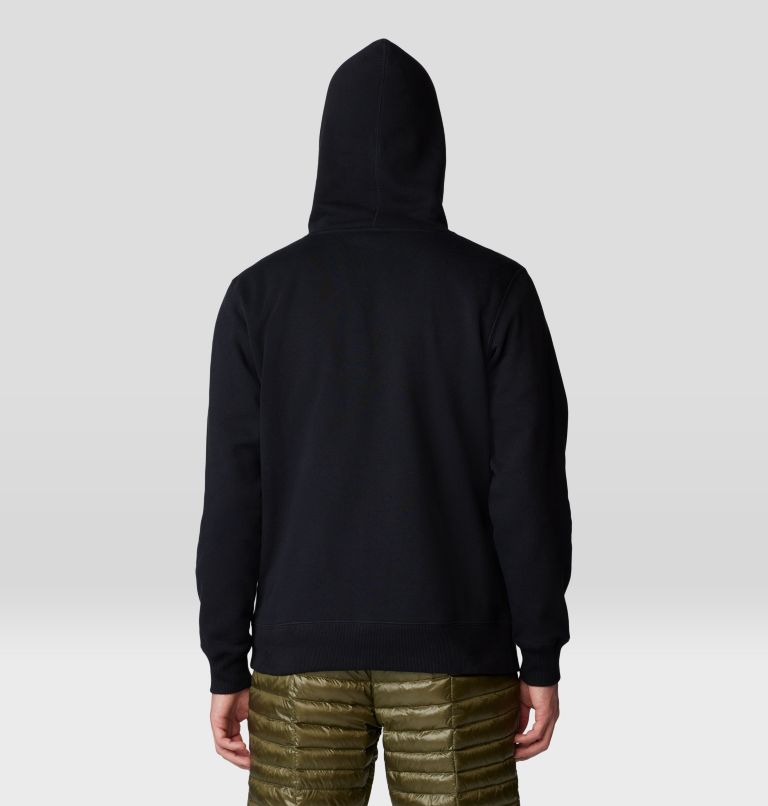 Men's MHW Logo PO Hoody, Color: Black, image 2