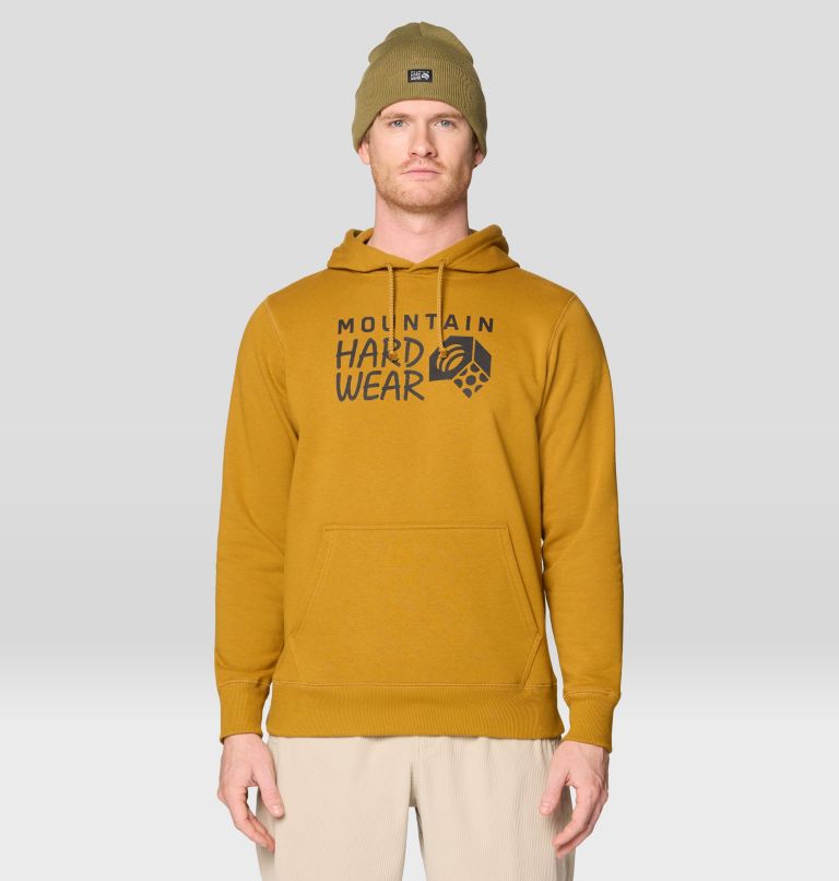 Men's MHW Logo Pullover Hoody, Color: Underbrush, image 1