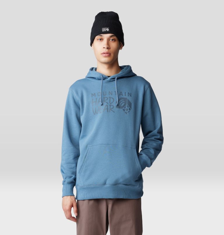 Men's MHW Logo PO Hoody, Color: Adriatic Blue, image 1