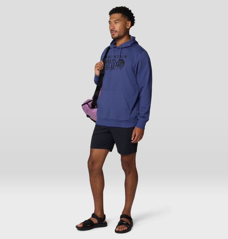 Men's MHW Logo PO Hoody, Color: Lapis Dusk, image 2