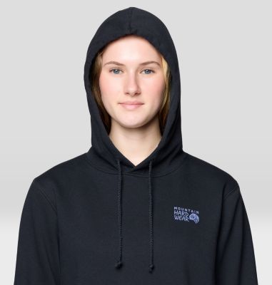 Women's MHW Logo PO Hoody, Color: Black, image 8