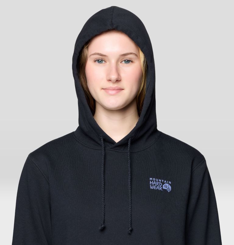 Women's MHW Logo PO Hoody, Color: Black, image 4