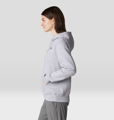 Women's MHW Logo PO Hoody, Color: Hardwear Grey Heather, image 3