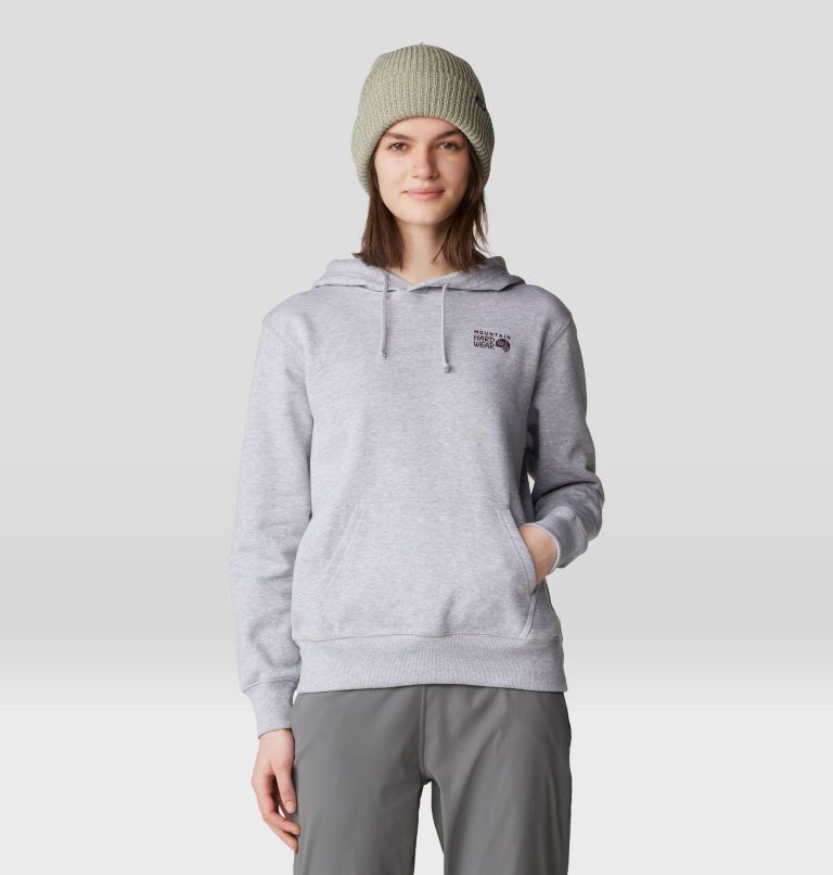Women's MHW Logo Pullover Hoody, Color: Hardwear Grey Heather, image 5