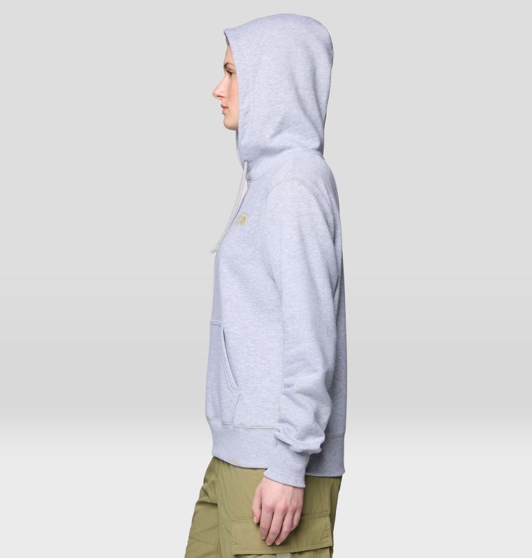Women's MHW Logo PO Hoody, Color: Hardwear Grey Heather, image 3