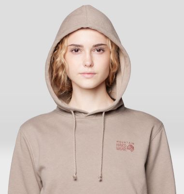 Women's MHW Logo PO Hoody, Color: Wild Taupe, image 12
