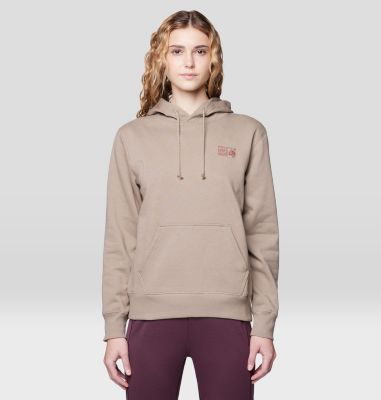 Women's MHW Logo PO Hoody, Color: Wild Taupe, image 9