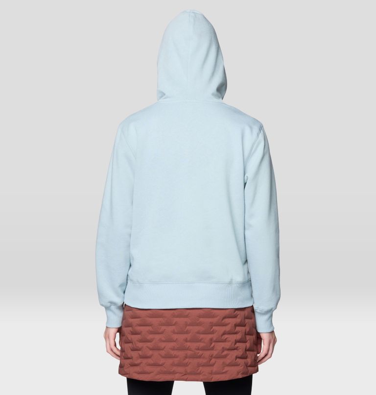 Women's MHW Logo PO Hoody, Color: Ice Shadow, image 2