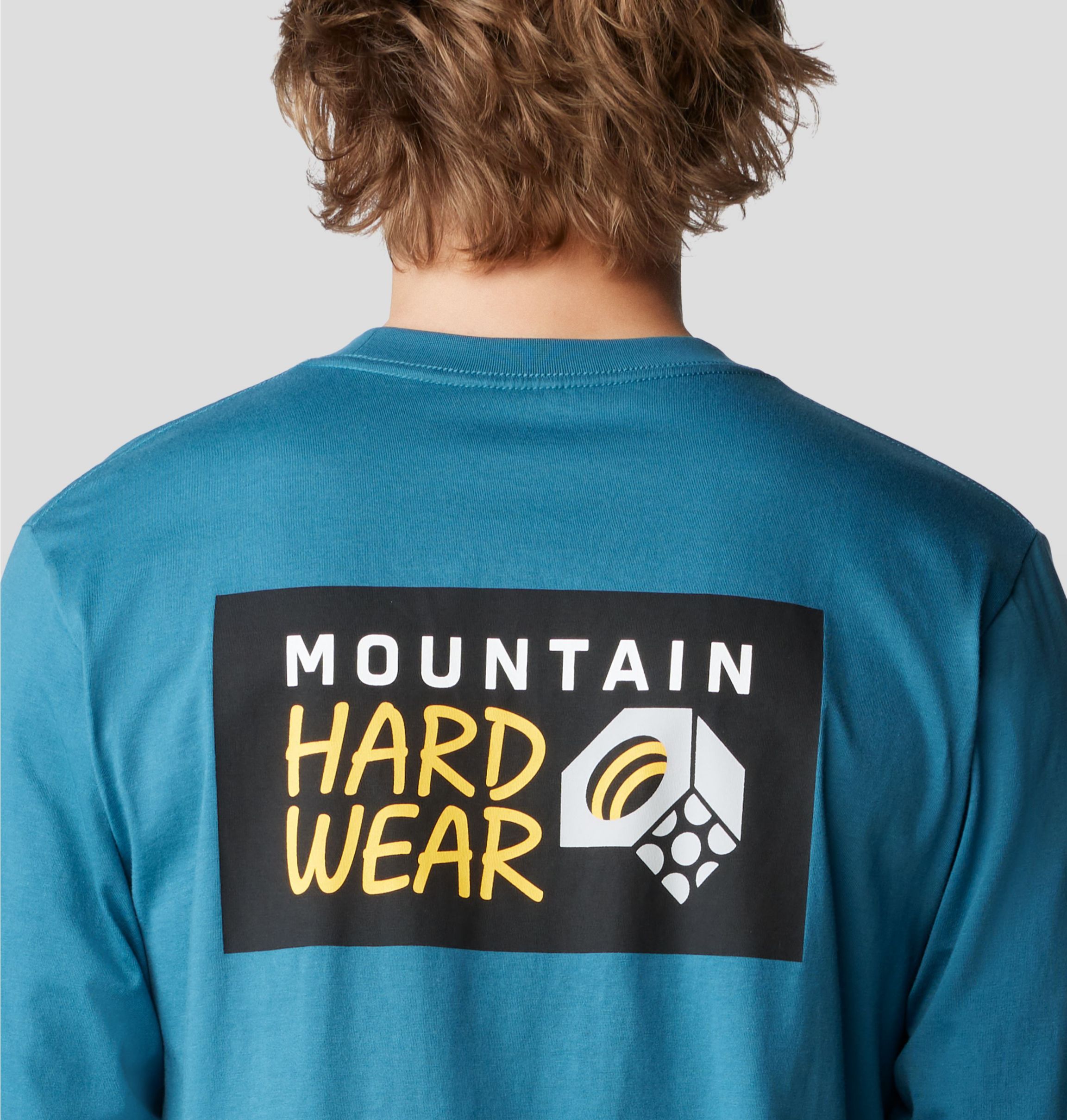 Men's MHW™ Box Logo Long Sleeve | Mountain Hardwear