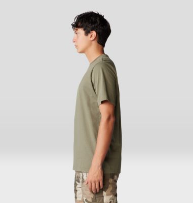 Men's MHW Logo Short Sleeve, Color: Stone Green, image 11