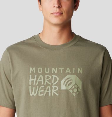 Men's MHW Logo Short Sleeve, Color: Stone Green, image 12