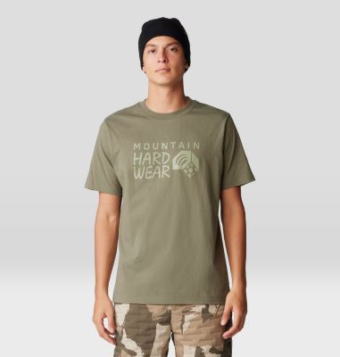 Men's MHW Logo Short Sleeve, Color: Stone Green, image 9