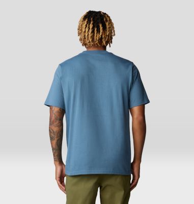 Men's MHW Logo Short Sleeve, Color: Adriatic Blue, image 6
