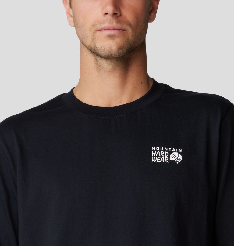Men's Back Logo Short Sleeve, Color: Black, image 4