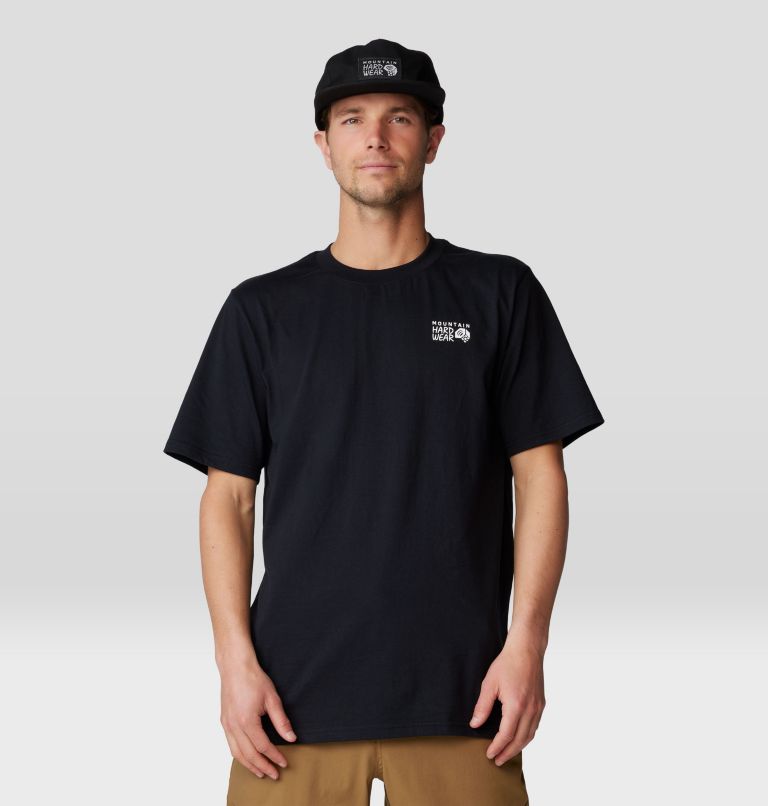 Men's Back Logo Short Sleeve, Color: Black, image 5