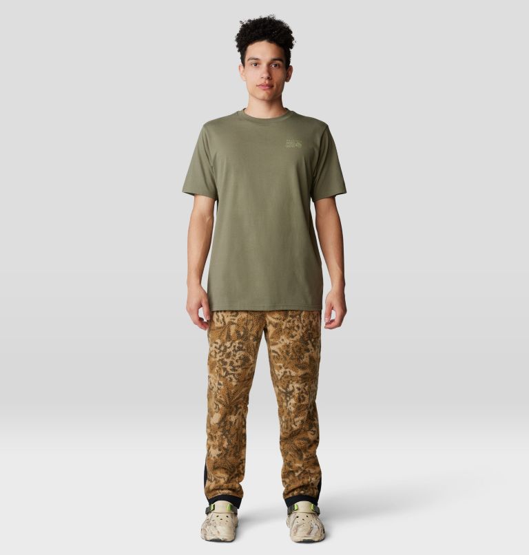 Men's Back Logo Short Sleeve, Color: Stone Green, image 8