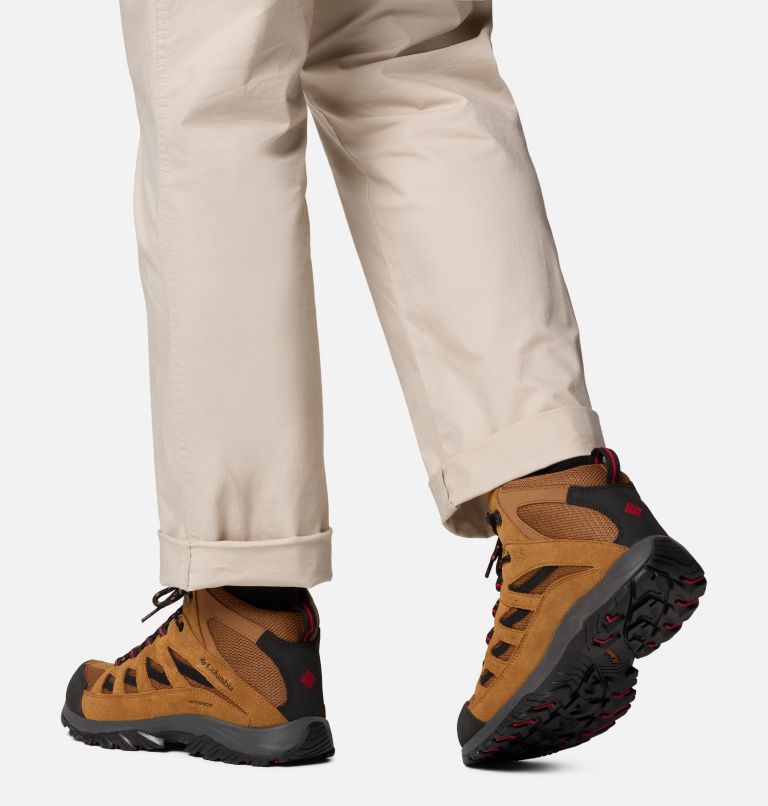 Chaussure de Randonnée Mid Imperméable Crestwood II Homme, Color: Camel Brown, Mountain Red, image 10