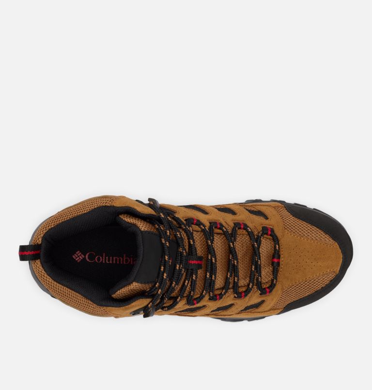 Chaussure de Randonnée Mid Imperméable Crestwood II Homme, Color: Camel Brown, Mountain Red, image 3