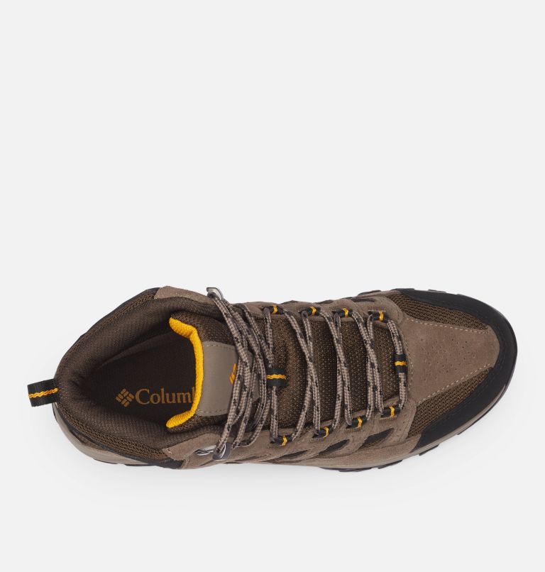 Men's Crestwood Mid Waterproof Hiking Boot - Wide, Color: Cordovan, Squash, image 4