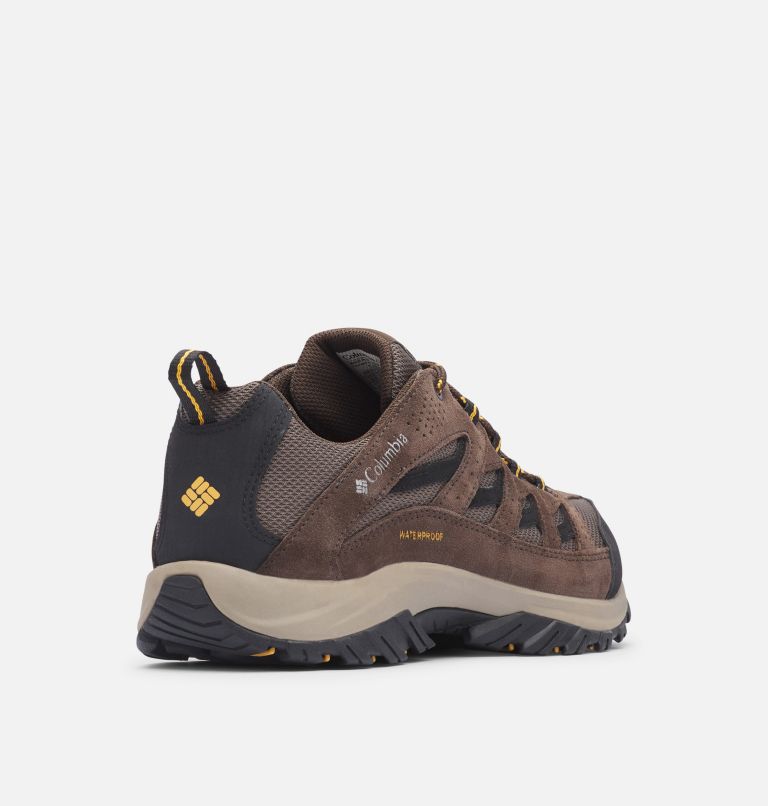 Men's Crestwood II Waterproof Hiking Shoe, Color: Mud, Squash, image 9