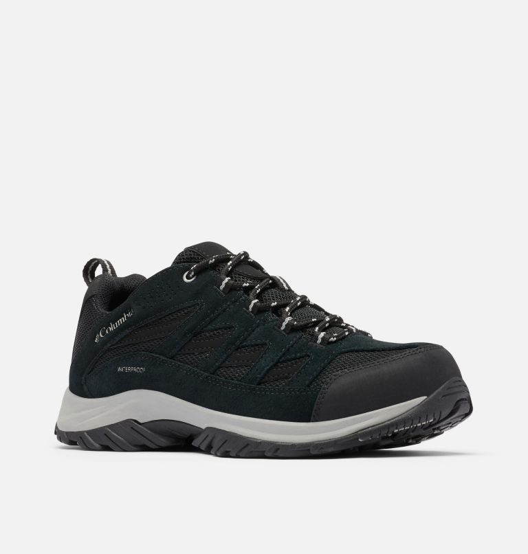 Crestwood wasserdichte Trekkingschuhe - Wide für Männer, Color: Black, Columbia Grey, image 8
