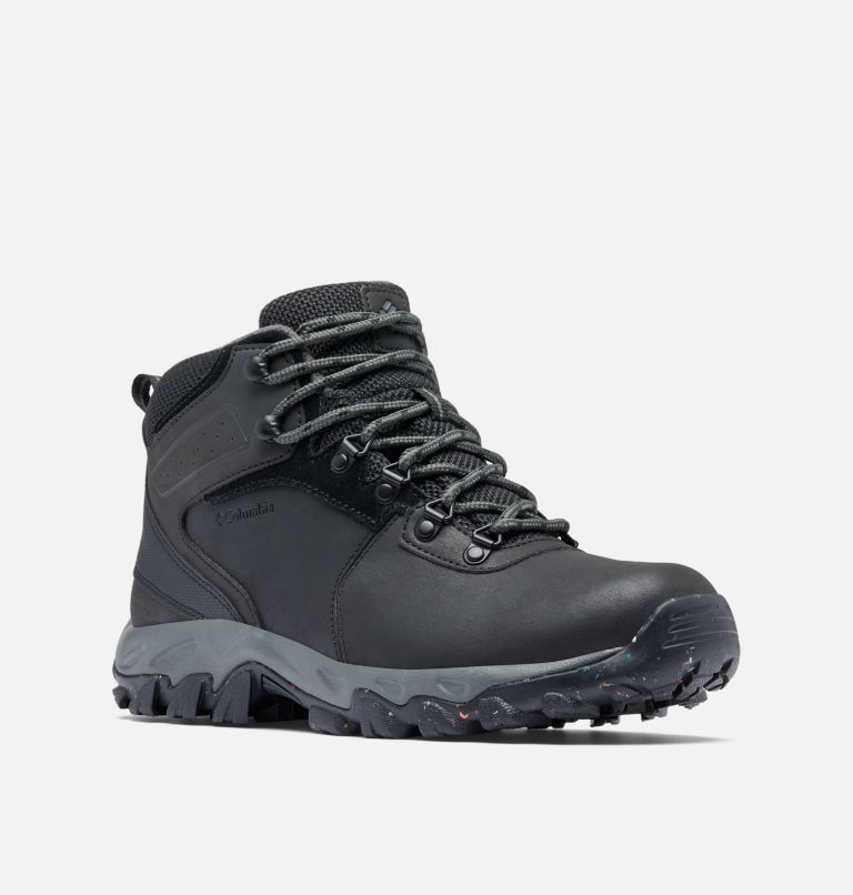 Men's Newton Ridge Plus II Waterproof Omni-Heat Boot, Color: Black, Grill, image 3