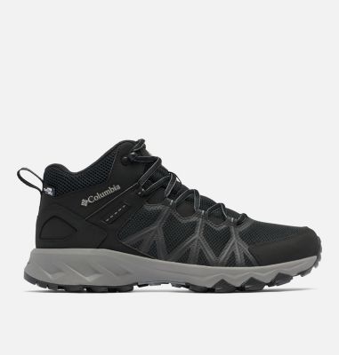 Men's Peakfreak II Mid Outdry Hiking Shoe, Color: Black, Titanium II, image 1