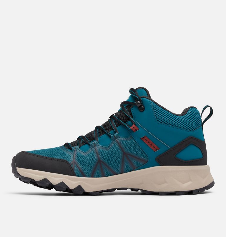 Men's Peakfreak II Mid Outdry Hiking Shoe, Color: Deep Wave, Spice, image 6