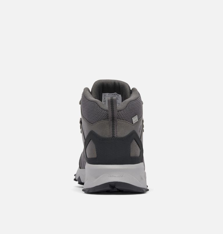 Men's Peakfreak II Mid Outdry Leather Hiking Shoe, Color: Ti Grey Steel, Dark Grey, image 8